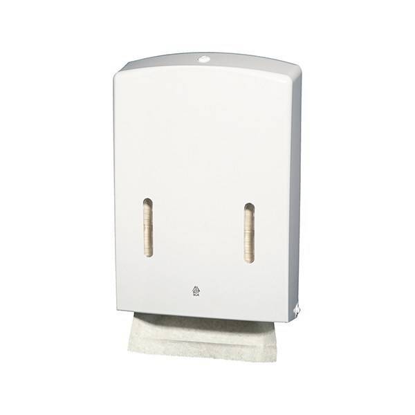 Tork White Ultra Slim Lockable Paper Towel Dispenser 10362 - OzWashroom