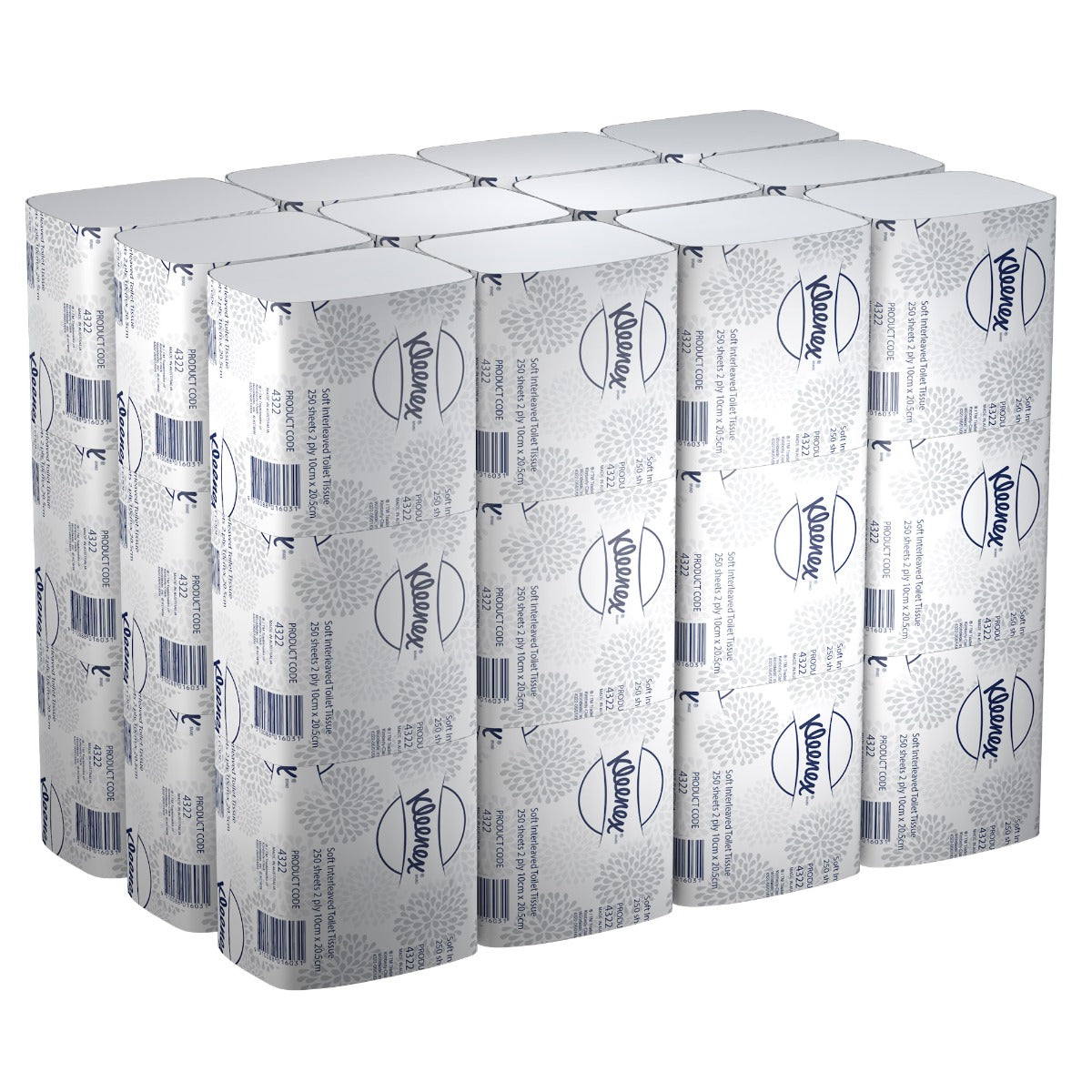 KLEENEX® Interleaved Toilet Tissue 2 Ply - OzWashroom