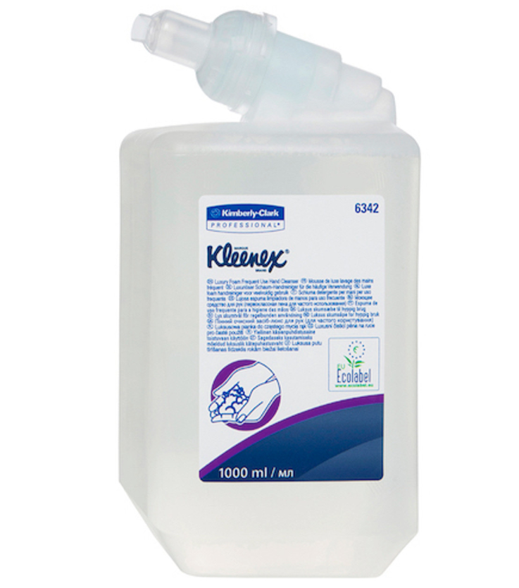 Kleenex Luxury Foam Hand Soap Cleanser Box of 6 - OzWashroom