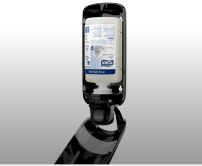 S4 Elevation Skincare Foam Soap Dispenser Black Plastic 561508