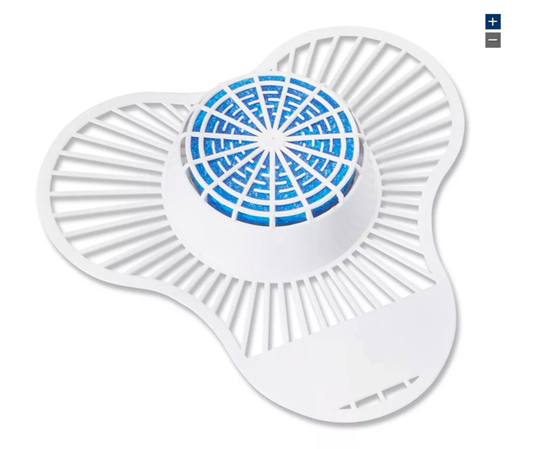 Waterless Ocean Blue Urinal Block Eliminates Odours 2 per pack - OzWashroom