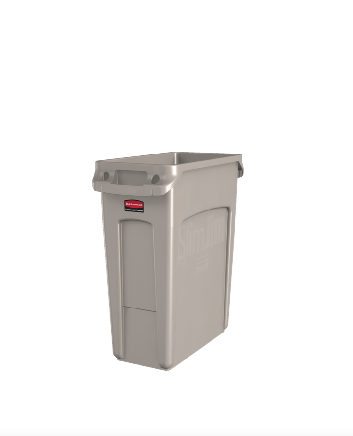 Rubbermaid Slim Jim Container, 61L - OzWashroom