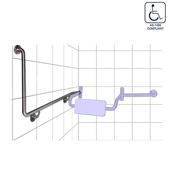 JD Macdonald Grab Rail Backrest Attachment Disable compliant - OzWashroom