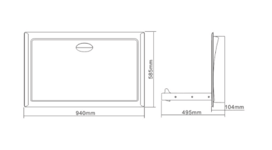Metlam Baby Change Station ML8200REC - OzWashroom