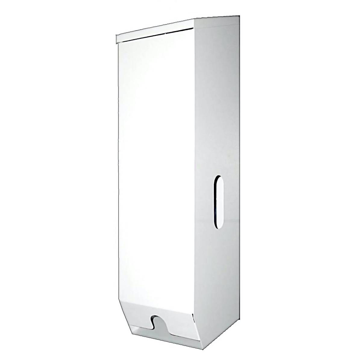 Triple Toilet Roll Dispenser White Metal T007W - OzWashroom