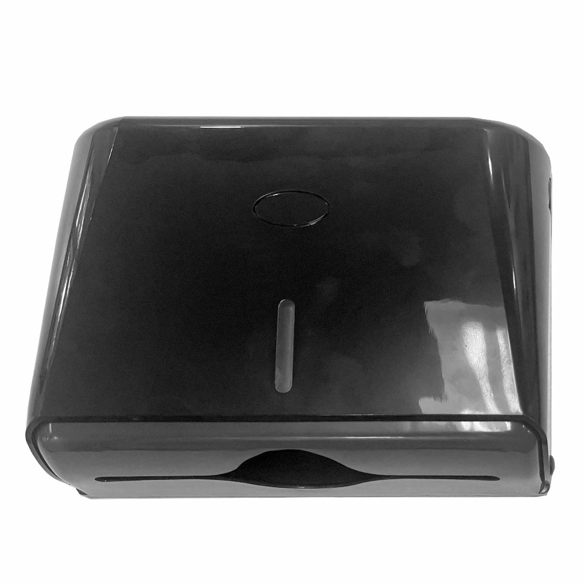Slim Paper Towel Dispenser Horizontal Black