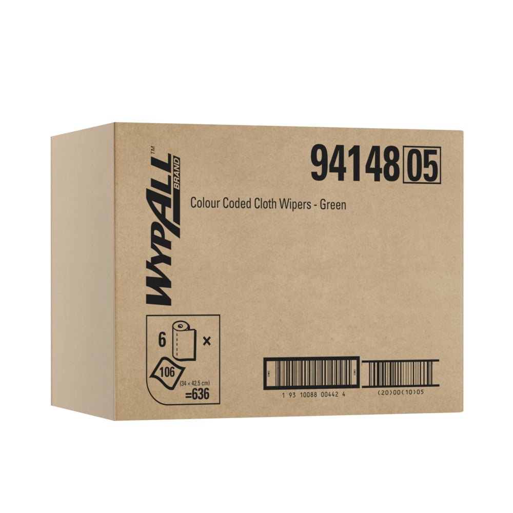 WYPALL® Yellow Color Coded for Janitorial use