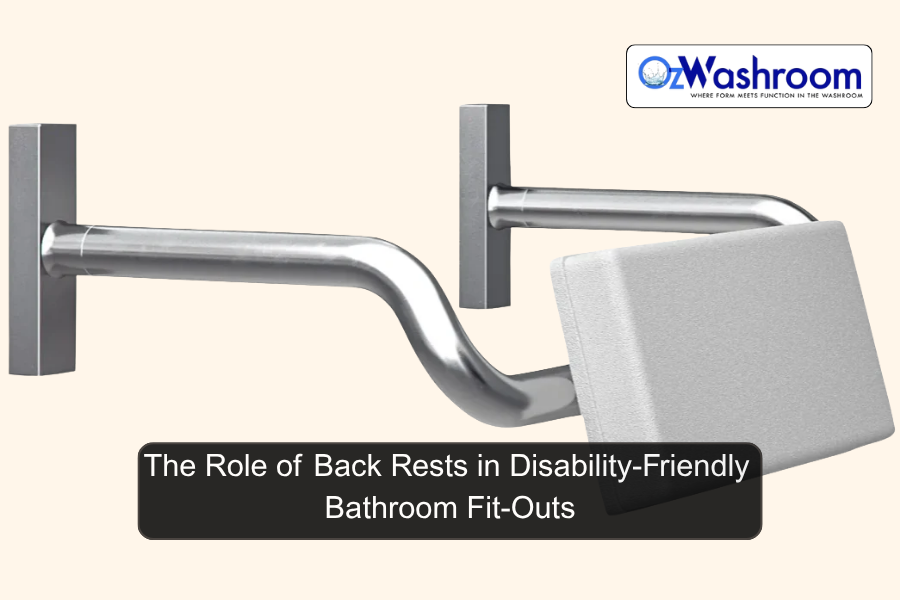 Disabled Toilet Backrest Height | Guide for Accessible Bathroom Design ...