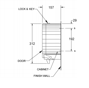 JUMBO TOILET ROLL HOLDER SSS