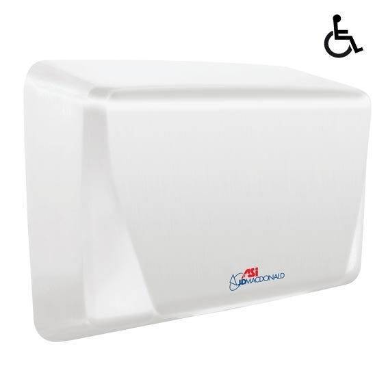 10-0199-2 Turbo Slim High Velocity Hand Dryer White