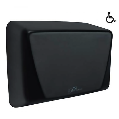 10-0199-2 Turbo Slim High Velocity Hand Dryer Black