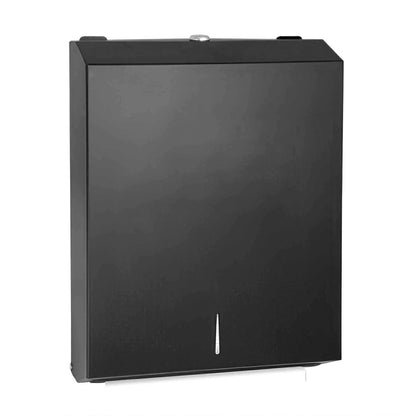  JD Macdonald Matte Black Paper Towel Dispenser 10-0210-41