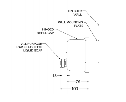  Soap Dispenser 1.18 Litres