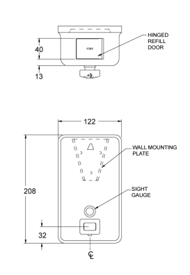  10-0347 SOAP DISPENSER 1.18L