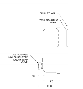  10-0347 SOAP DISPENSER 1.18L