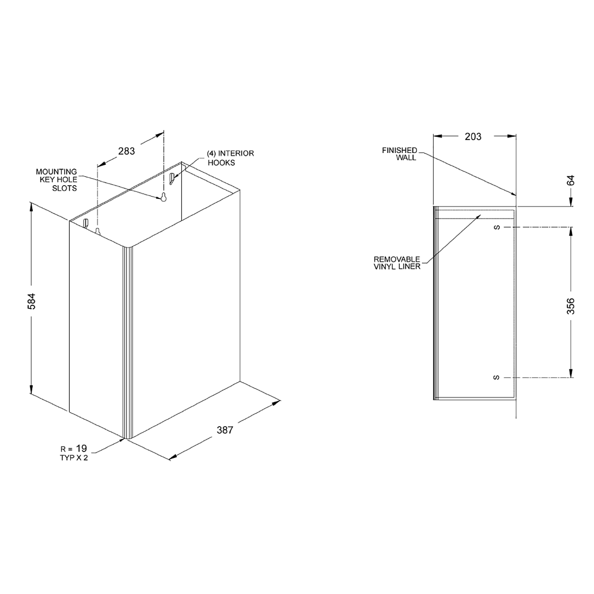  JD Macdonald Waste Bin10-0826 by Ozwashroom