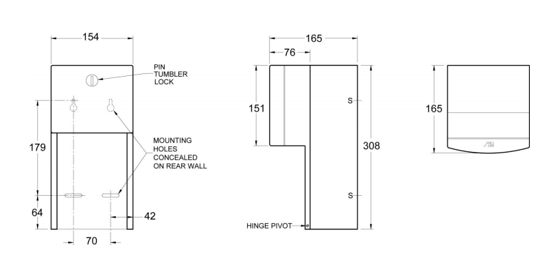 DOUBLE TOILET ROLL HOLDER