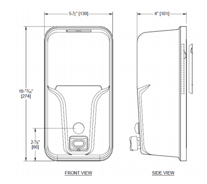 SURFACE MOUNTED SOAP DISPENSER 1.7L