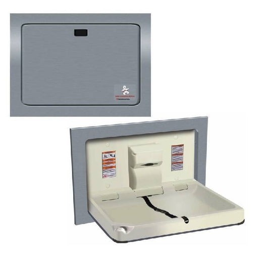 JD Macdonald Surface Mounted Baby Change Station Surface Mount