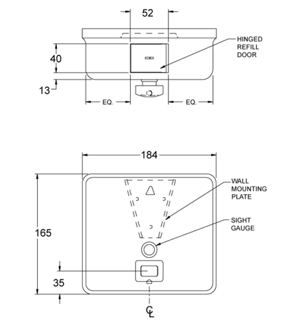 SOAP DISPENSER 1.4L