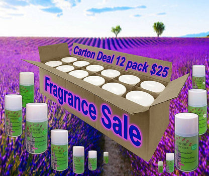 AF12PACK Carton of Fragrance Spray Cans x12