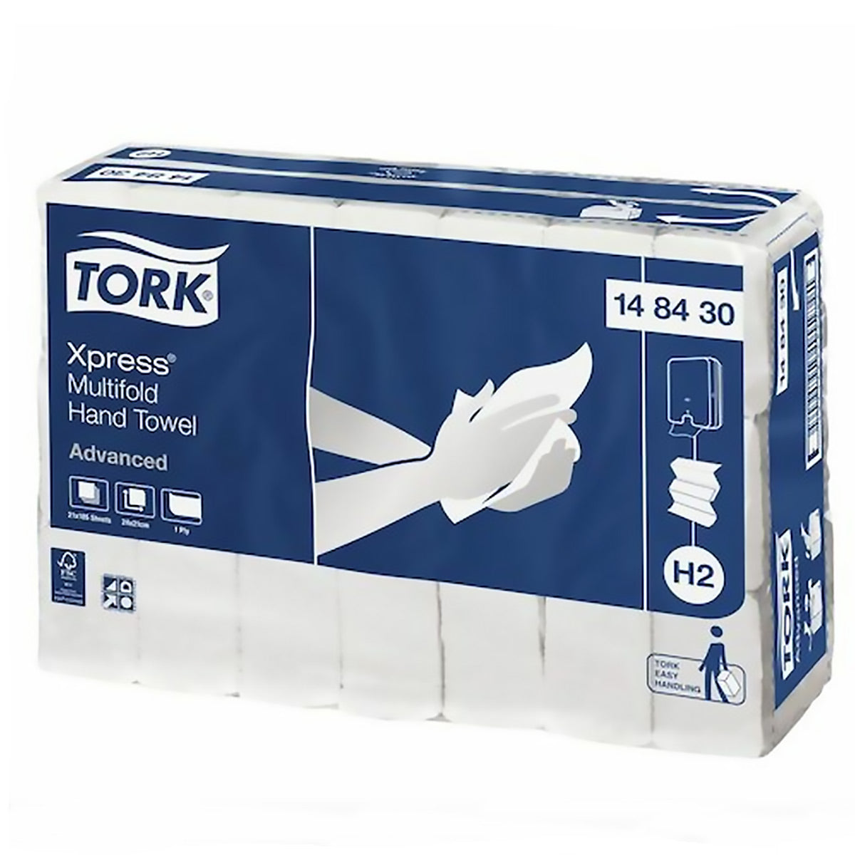 Tork Multifold Hand Towel H2 Box of 21