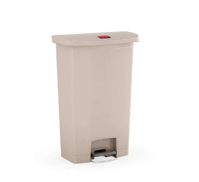 Rubbermaid Streamline™ 68L Step-On Resin Front Step BEIGE