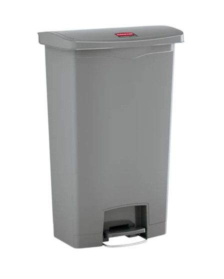 Rubbermaid Streamline™ 30L Step-On Resin Front Step Grey 1883600