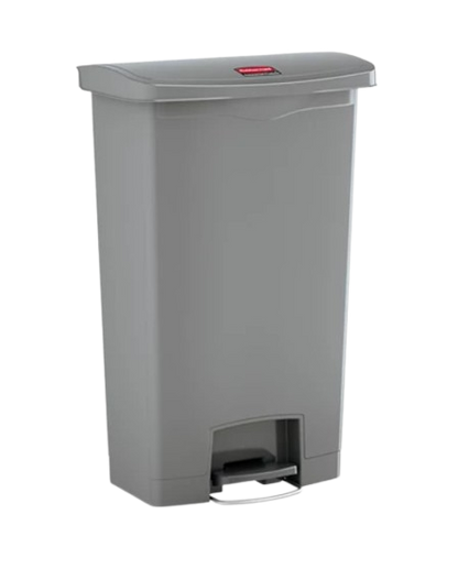 Rubbermaid Streamline™ 30L Step-On Resin Front Step Grey 1883600