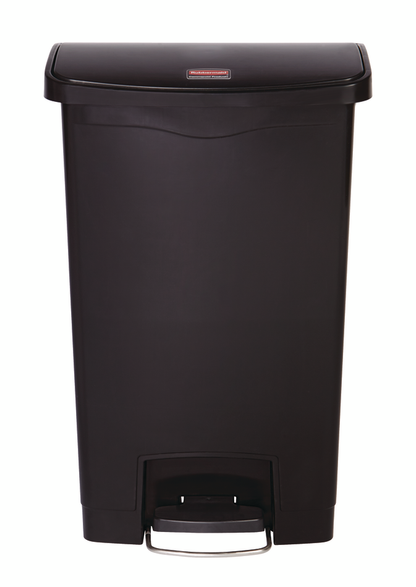 Rubbermaid  Streamline 50L Step-On Resin Front Step black