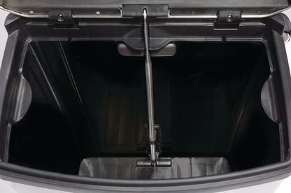 Rubbermaid Impressions™ Step-On Stainless Steel Front Step Black