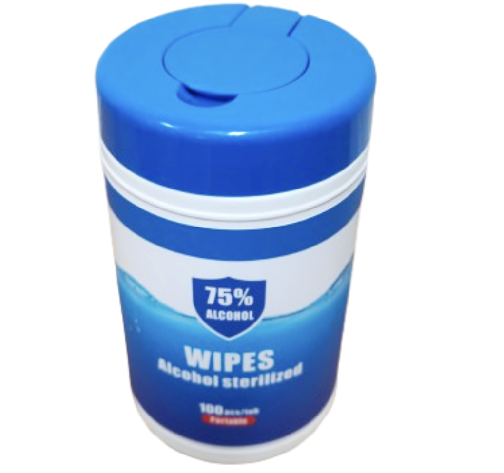 Antibacterial Biodegradable Wet Wipes Tub and Dispenser