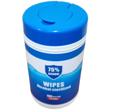 Antibacterial Biodegradable Wet Wipes Tub and Dispenser