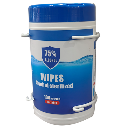 Antibacterial Biodegradable Wet Wipes Tub and Dispenser