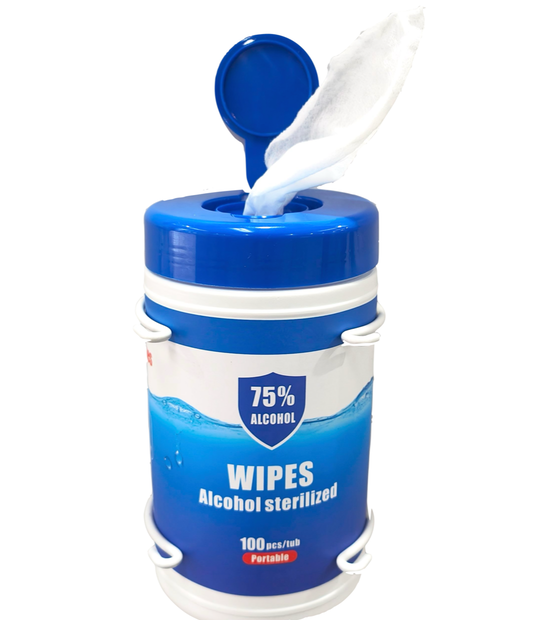 Antibacterial Biodegradable Wet Wipes Tub and Dispenser