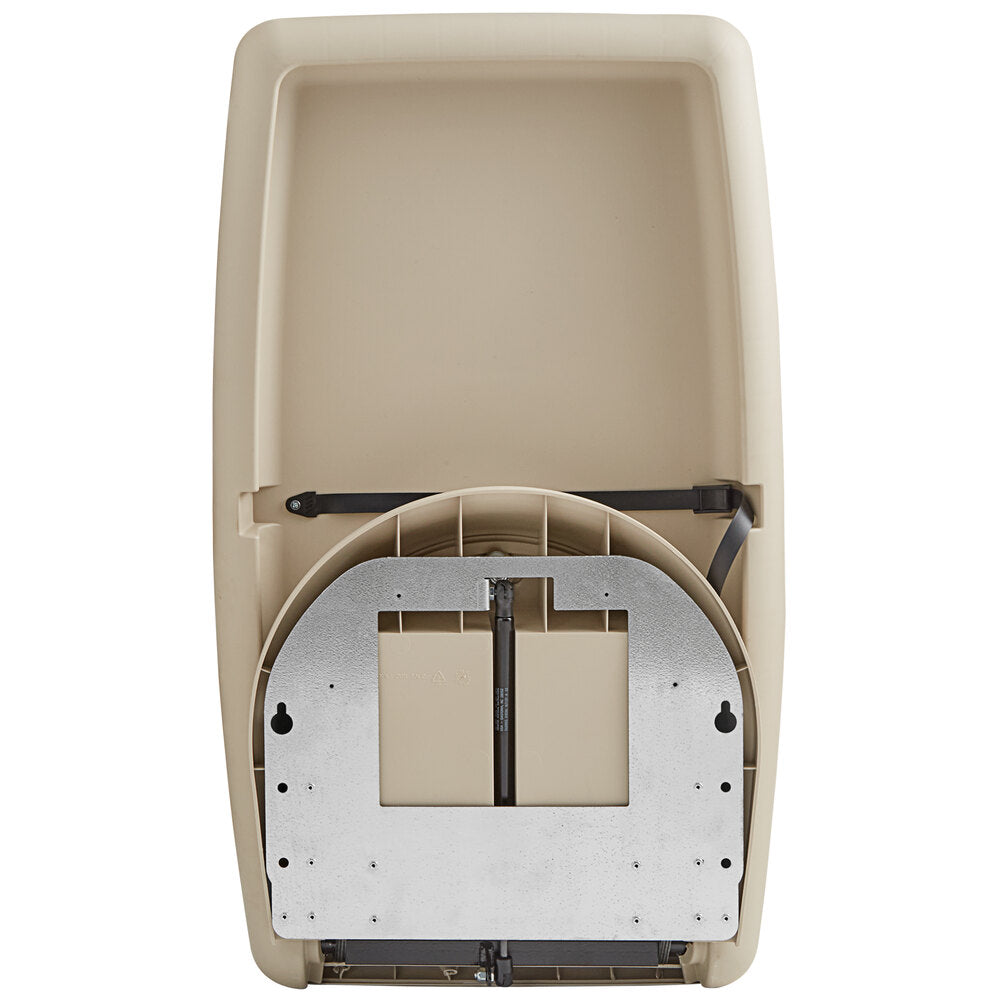 Koala Kare Beige Vertical Wall Mount Baby Changing Station