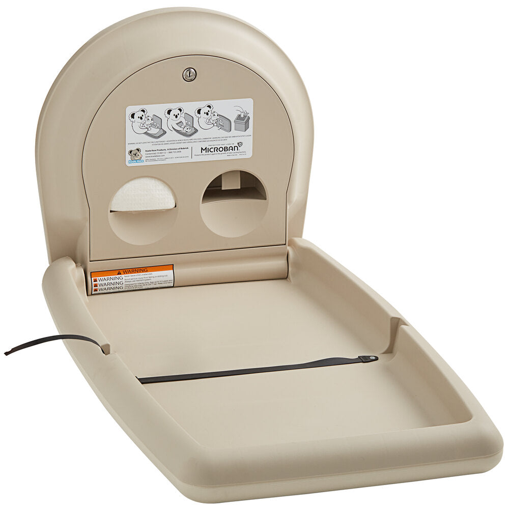 koala kare vertical baby change table