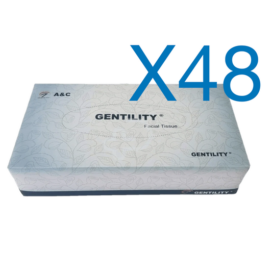 Facial Tissues 2ply, 48 Boxes per Carton