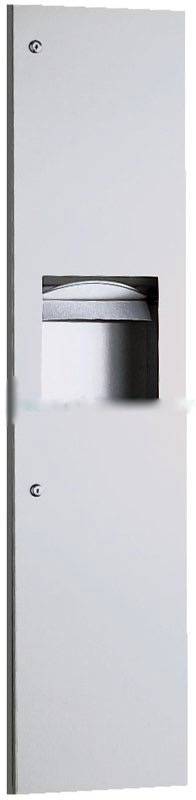 B38034 Bobrick Trimline Paper Towel Dispenser and Waste Bin