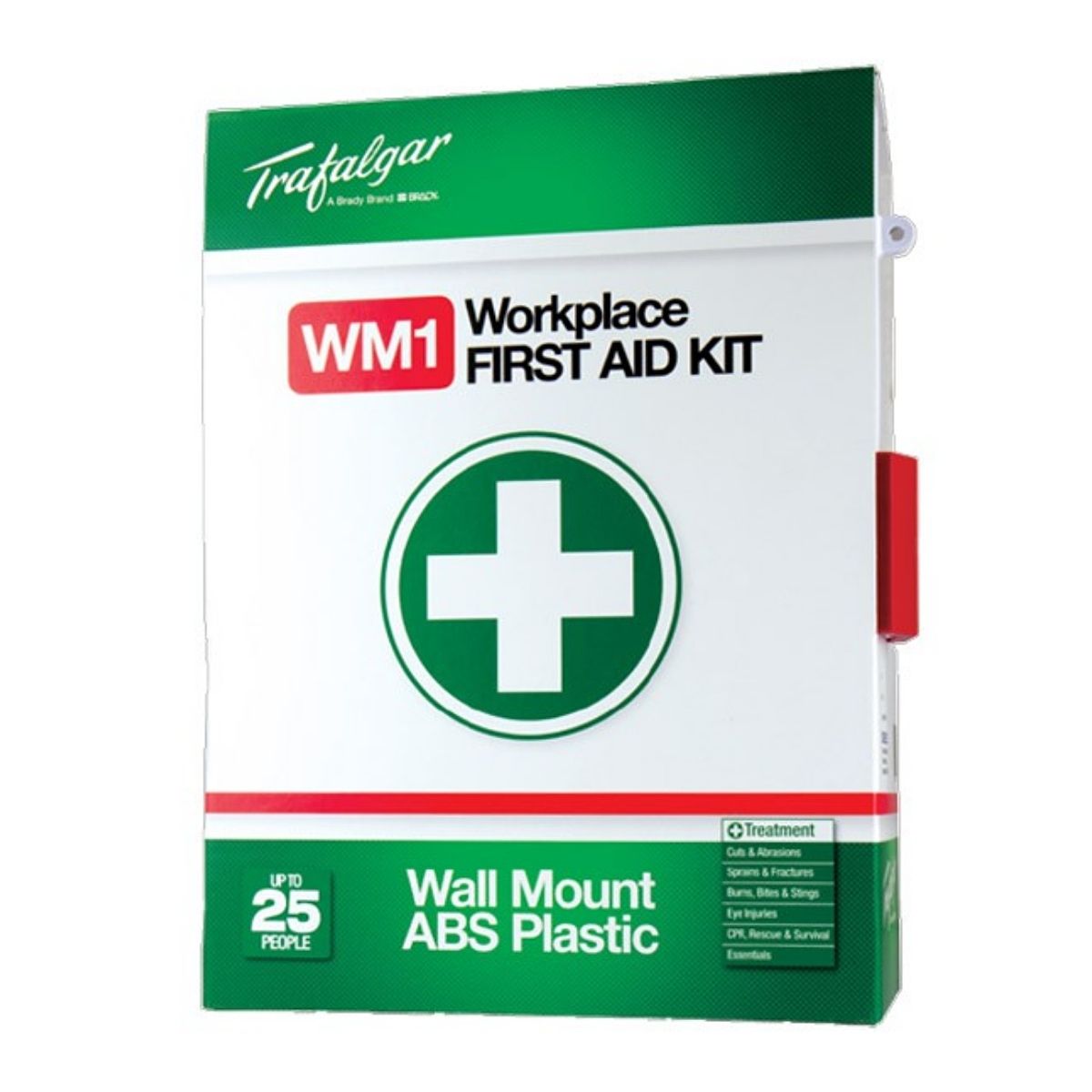 First Aid Kit for Workplace ABS Case Wall Mount WM1 by Ozwashroom