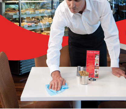 WYPALL® X50 Small Blue Roll Wipers