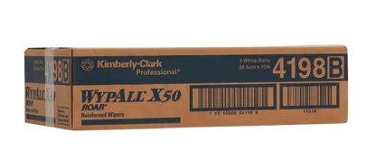 WYPALL® X50 White Small Roll Wipers (4198)