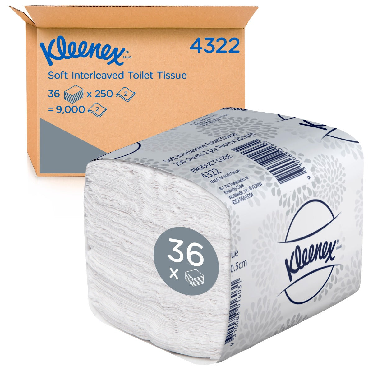 kleenex 4322 toilet tissue