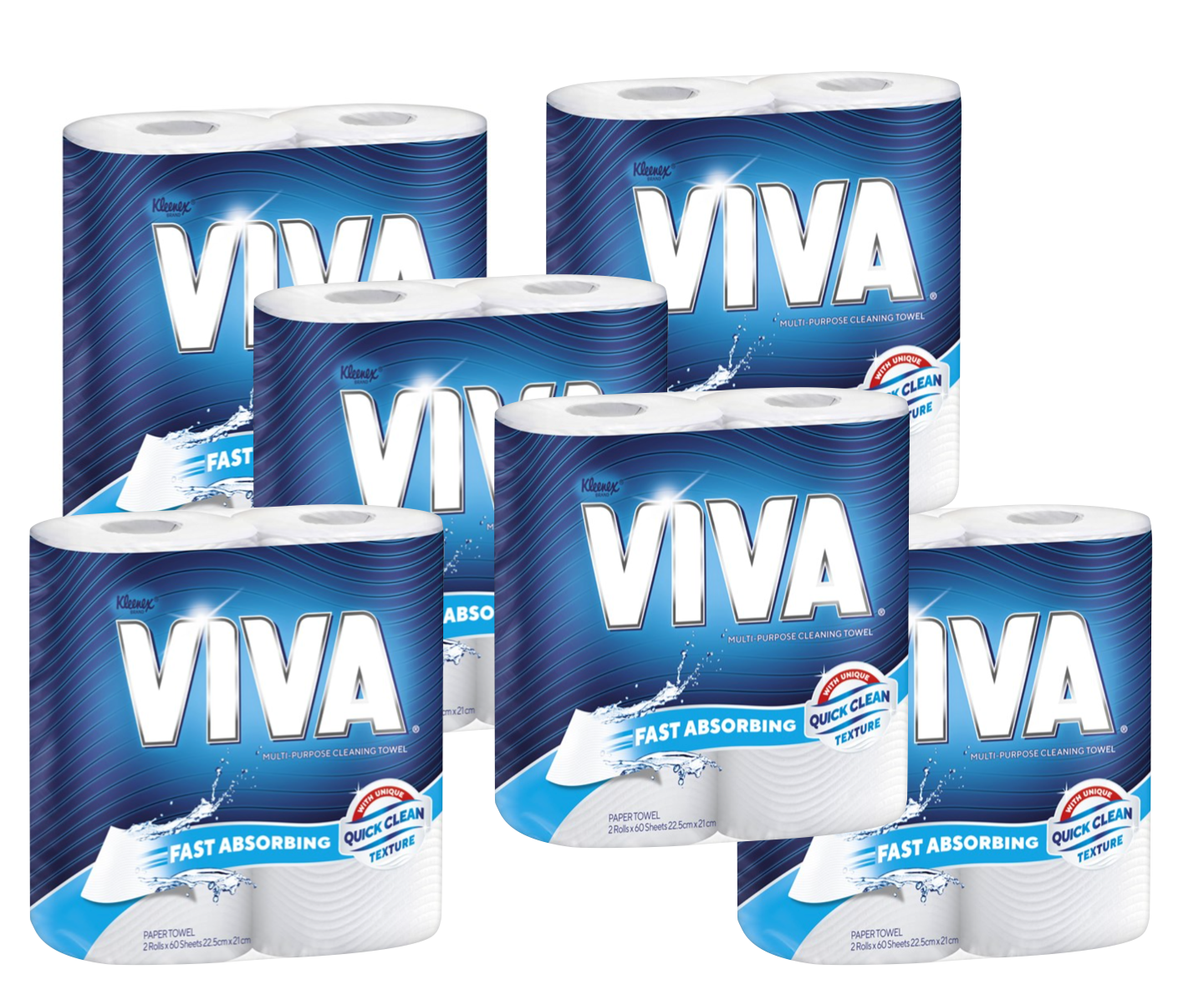 44301 viva kleenex 12 rolls