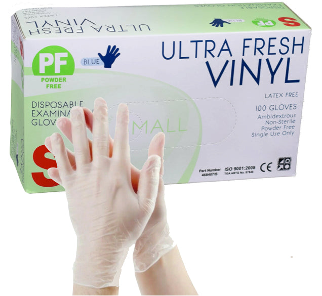 vinyl clear gloves