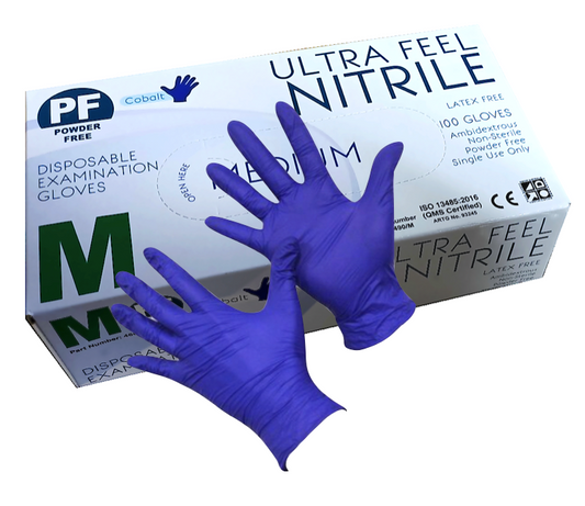 nitrile blue dark