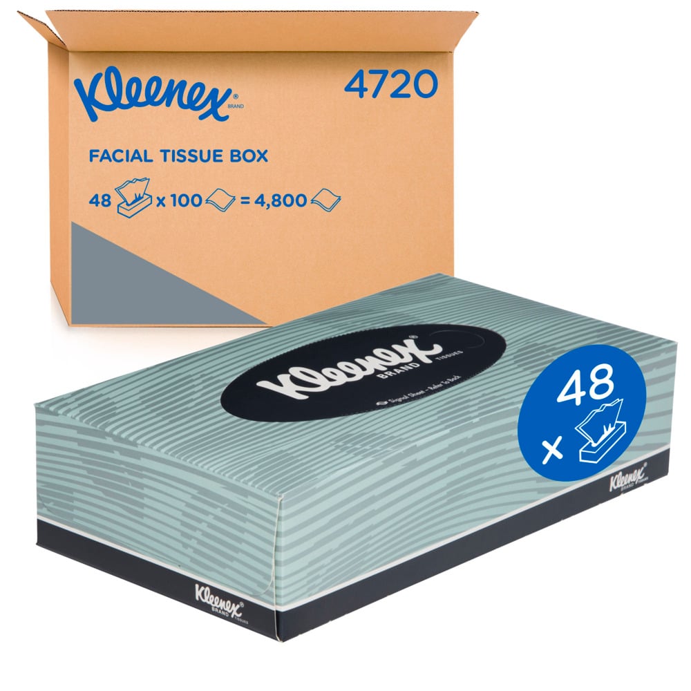 Upgrade Your Washrooms with Premium Kleenex® 2-Ply Facial Tissues - Buy Online Now!