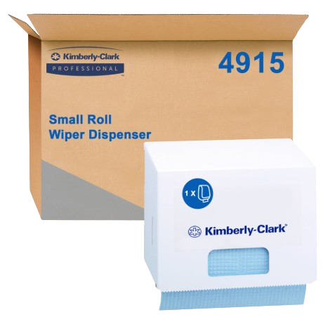 KIMBERLY-CLARK® Small Wall-Mounted Roll Dispenser