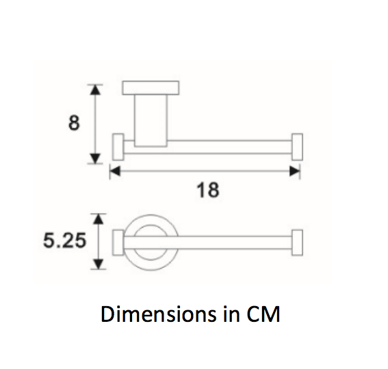 JD Macdonald Toilet Roll Holder JDM-8251-A
