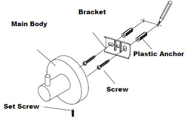JD Macdonald Toilet Roll Holder JDM-8251-A